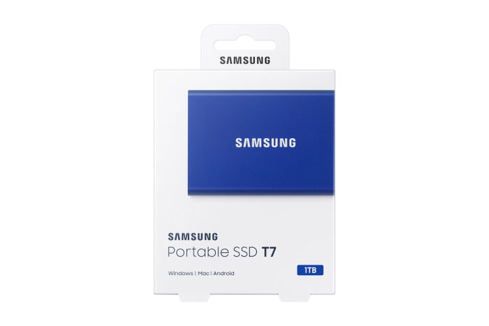 Samsung Portable SSD T7 1TB Azul