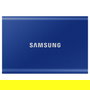 Samsung Portable SSD T7 1TB USB 3.2 Gen2 Azul, 1050 MB/s, Protección Contraseña
