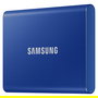 Samsung Portable SSD T7 1TB USB 3.2 Gen2 Azul, 1050 MB/s, Protección Contraseña