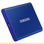 Samsung Portable SSD T7 1TB USB 3.2 Gen2 Azul, 1050 MB/s, Protección Contraseña