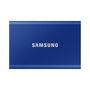 Samsung Disco Duro SSD 1TB T7 PSSD Externo Azul NVMe Lectura 1050MB/s Escritura 1000MB/s