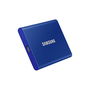 Samsung Disco Duro SSD 1TB T7 PSSD Externo Azul NVMe Lectura 1050MB/s Escritura 1000MB/s