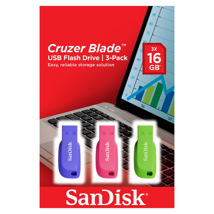 Sandisk Cruzer Blade 16GB USB 2.0 Memoria USB Sandisk Cruzer Blade 16GB USB 2.0 Memoria USB