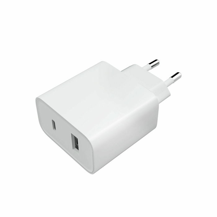 Xiaomi Mi 33W Cargador de Pared Dual USB-C y USB-A Blanco