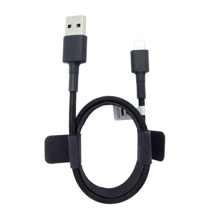 Xiaomi Cable USB Trenzado USB-A a USB-C 1m Negro Xiaomi Cable USB Trenzado USB-A a USB-C 1m Negro
