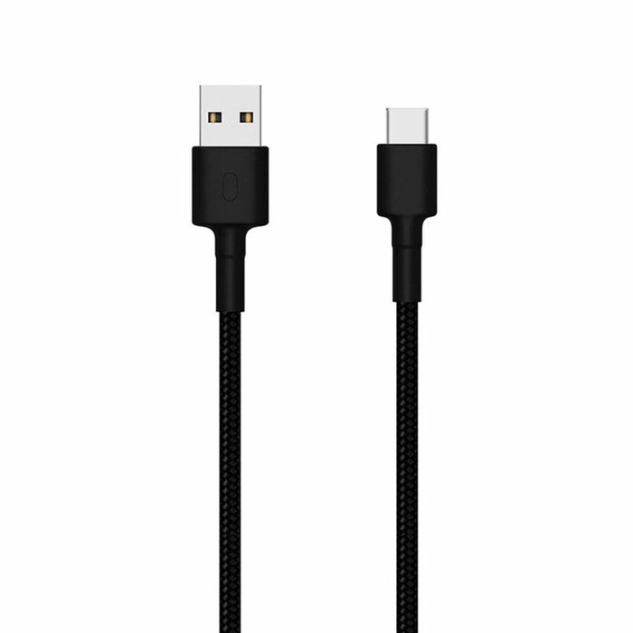 Xiaomi Cable USB Trenzado USB-A a USB-C 1m Negro Xiaomi Cable USB Trenzado USB-A a USB-C 1m Negro