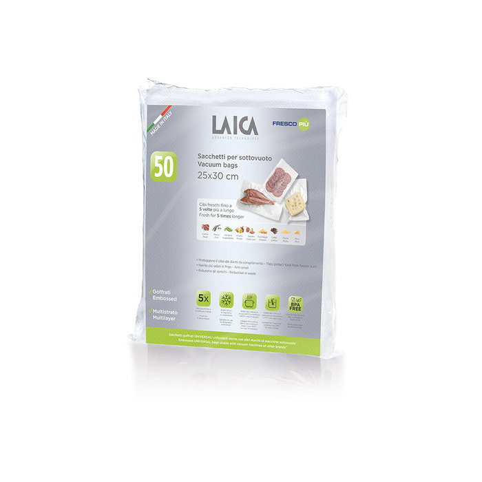 Laica Bolsa para envasar al vacío VT3501, 20 x 28 cm, 100 unidades