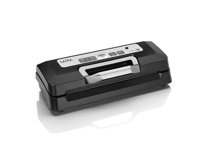 Laica VT3119 Sellador al Vacío 700 mbar - Negro, 110W, Función Cierre y para Botes, Ancho de Trabajo 30 cm