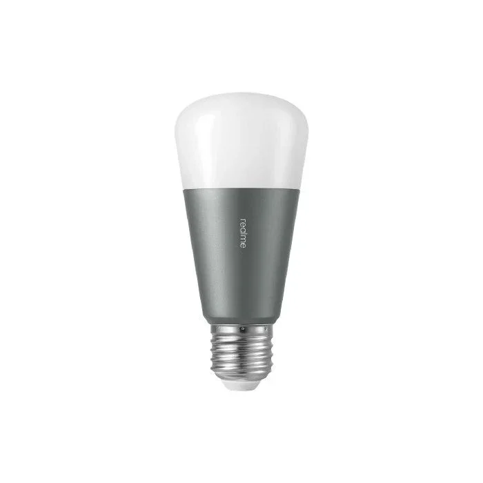 Realme SMART BULB LED 9W - Bombilla LED Inteligente RGB (Azul, Verde, Rojo) 800 lm, 25000 h, Control Alexa, Eficiencia Energética F