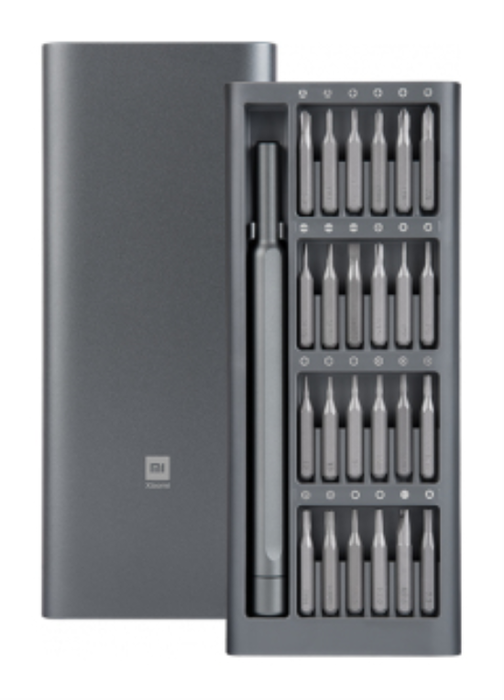 Xiaomi Kit de destornilladores de precisión 24 en 1 Gris Xiaomi Kit de destornilladores de precisión 24 en 1 Gris