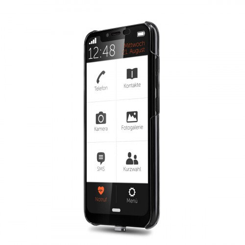 Gigaset GS195LS Smartphone 6.18" Android 9.0 4G 2GB RAM 32GB Almacenamiento Negro USB Tipo C Batería 4000mAh SIM Doble