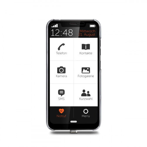 Gigaset GS195LS Smartphone 6.18" Android 9.0 4G 2GB RAM 32GB Almacenamiento Negro USB Tipo C Batería 4000mAh SIM Doble