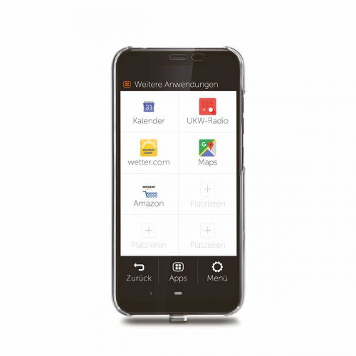 Gigaset GS195LS Smartphone 6.18" Android 9.0 4G 2GB RAM 32GB Almacenamiento Negro USB Tipo C Batería 4000mAh SIM Doble