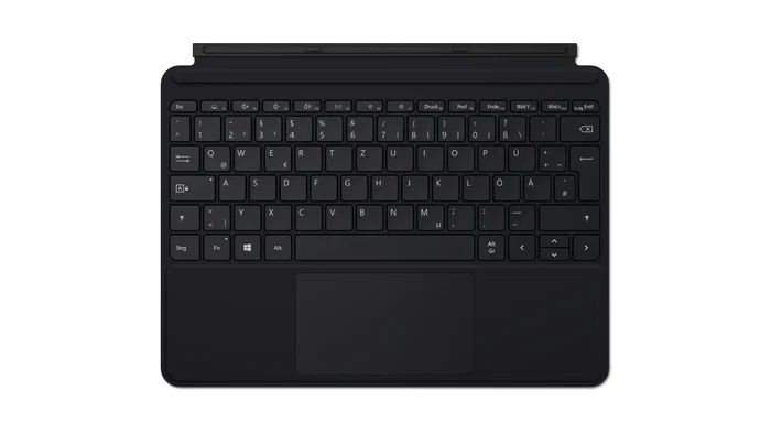 Microsoft Surface Go Type Cover - Teclado con Trackpad, Teclas Multimedia, Retroiluminado, Distribución Español QWERTY, Negro, Compatible con Surface Go y Surface Go 2 Microsoft Surface Go Type Cover - Teclado con Trackpad, Teclas Multimedia, Retroiluminado, Distribución Español QWERTY, Negro, Compatible con Surface Go y Surface Go 2