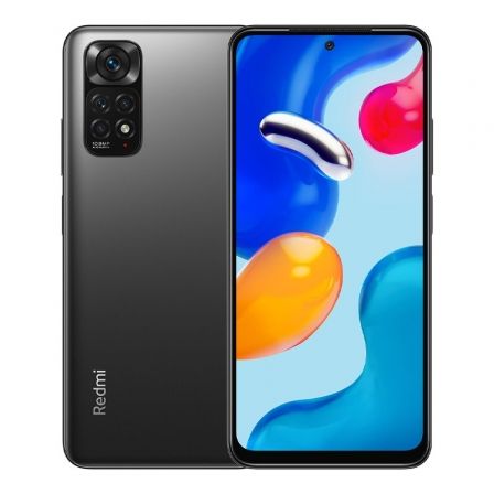 Xiaomi Redmi Note 11S Smartphone 6GB RAM 128GB ROM NFC, Cámara 108MP, Pantalla AMOLED 6.43" 90Hz, 5000mAh, Gris Grafito, MZB0AQPEU Xiaomi Redmi Note 11S Smartphone 6GB RAM 128GB ROM NFC, Cámara 108MP, Pantalla AMOLED 6.43" 90Hz, 5000mAh, Gris Grafito, MZB0AQPEU