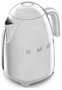 Smeg KLF03SSEU Hervidor de agua 1,7 L Acero inoxidable