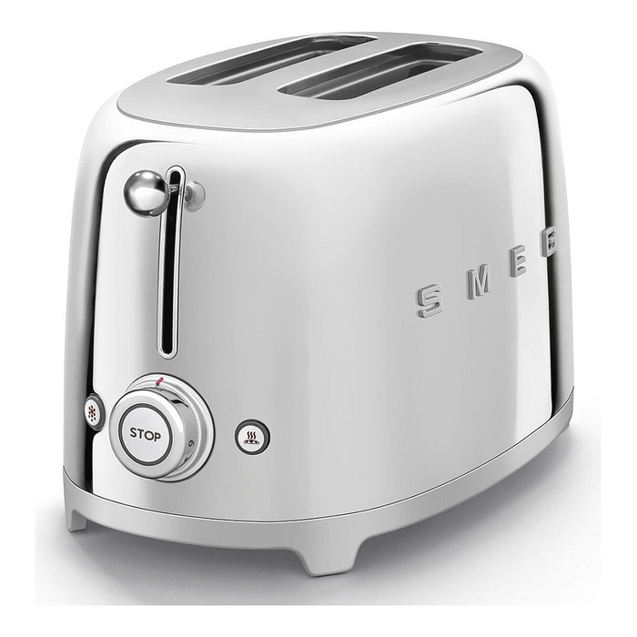 Smeg TSF01SSEU Tostadora Cromada