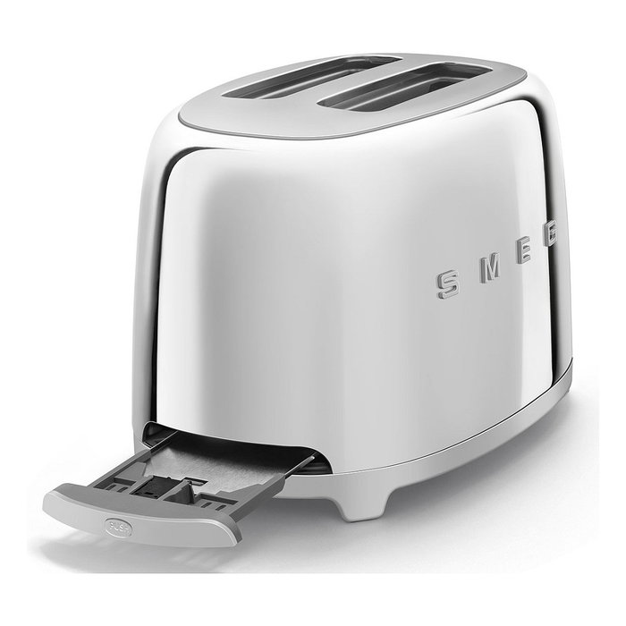 Smeg TSF01SSEU Tostadora Cromada