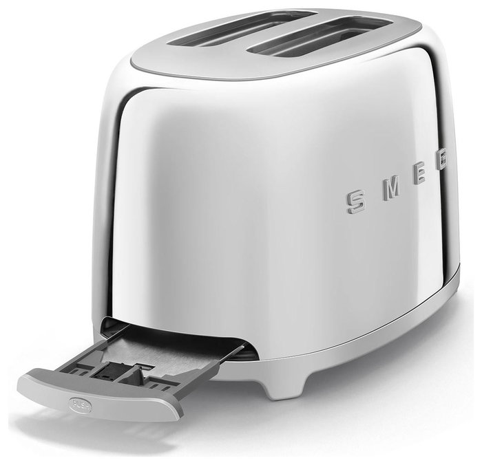 Smeg TSF01SSEU Tostadora Cromada