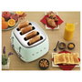 Smeg TSF03PGEU Tostadora 4 Rebanadas Verde Acero Inoxidable 50's Style