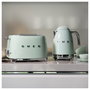 Smeg TSF03PGEU Tostadora 4 Rebanadas Verde Acero Inoxidable 50's Style