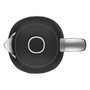 Smeg KLF03BLMEU Hervidor Eléctrico 1.7L 2400W Mate Negro - Acero Inoxidable con Filtro Antical, Apagado Automático y Base Giratoria 360°