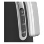 Smeg KLF03BLMEU Hervidor Eléctrico 1.7L 2400W Mate Negro - Acero Inoxidable con Filtro Antical, Apagado Automático y Base Giratoria 360°