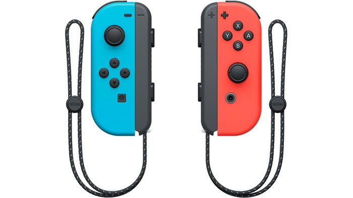 Nintendo Switch OLED con Joy-Con Azul y Rojo Neón, 64 GB
