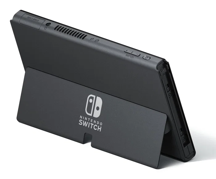 Nintendo Switch OLED con Joy-Con Azul y Rojo Neón, 64 GB