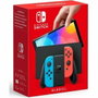 Nintendo Switch OLED con Joy-Con Azul y Rojo Neón, 64 GB