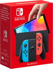 Nintendo Switch OLED Neón Azul/Rojo