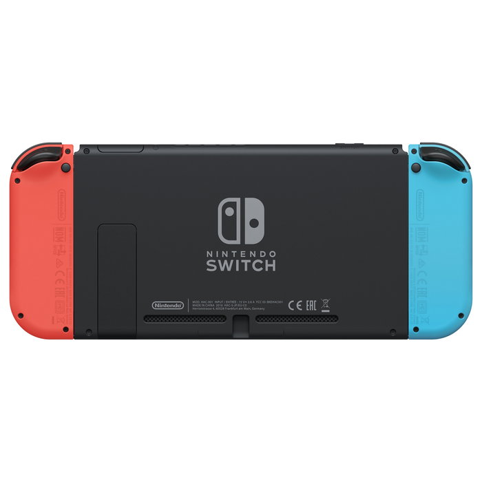 Nintendo Switch OLED con Joy-Con Azul y Rojo Neón, 64 GB