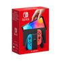 Nintendo Switch OLED con Joy-Con Azul y Rojo Neón, 64 GB