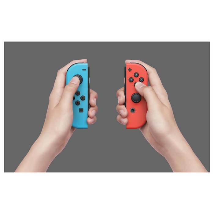 Nintendo Switch OLED con Joy-Con Azul y Rojo Neón, 64 GB