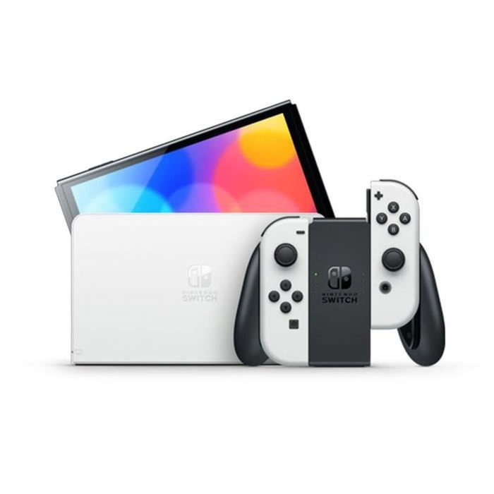 Nintendo Switch OLED Blanca con pantalla de 7 pulgadas y 64 GB