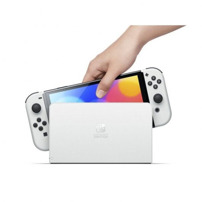 Nintendo Switch OLED Blanca con pantalla de 7 pulgadas y 64 GB