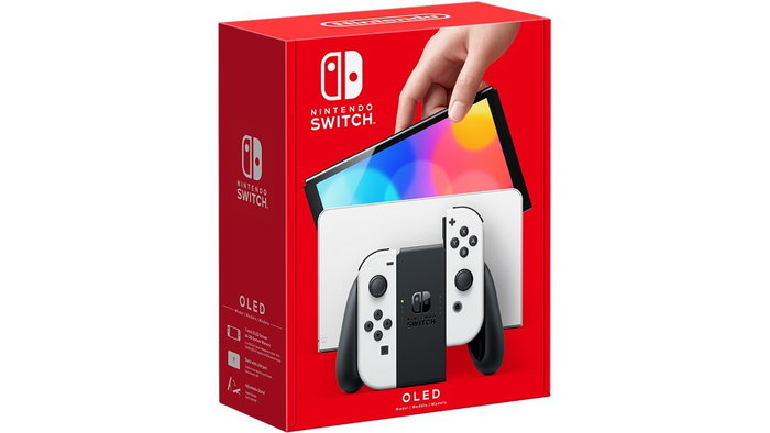 Nintendo Switch OLED Blanca con pantalla de 7 pulgadas y 64 GB