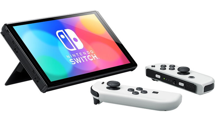 Nintendo Switch OLED Blanca con pantalla de 7 pulgadas y 64 GB