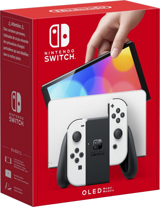 Nintendo Switch OLED Blanca con pantalla de 7 pulgadas y 64 GB
