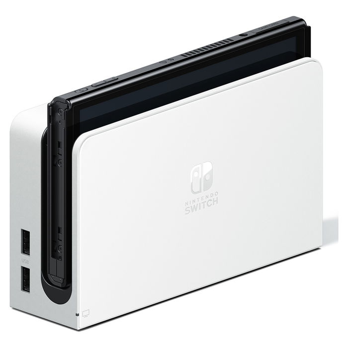 Nintendo Switch OLED Blanca - Consola de Videojuegos con Pantalla OLED de 7 Pulgadas y 64 GB