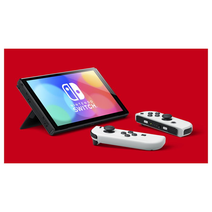 Nintendo Switch OLED Blanca - Consola de Videojuegos con Pantalla OLED de 7 Pulgadas y 64 GB