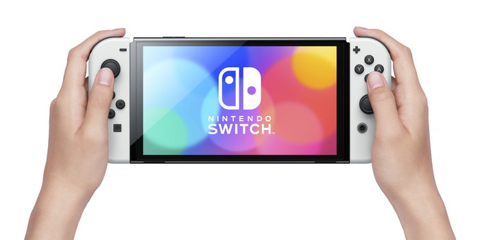 Nintendo Switch OLED Blanca con pantalla de 7 pulgadas y 64 GB