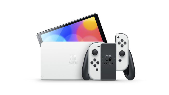 Nintendo Switch OLED Blanca con pantalla de 7 pulgadas y 64 GB