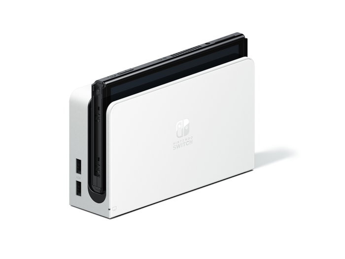 Nintendo Switch OLED Blanca con pantalla de 7 pulgadas y 64 GB