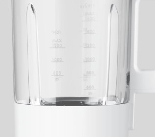 Xiaomi Smart Blender 1,6 L 1000 W Batidora de Vaso Blanco y Transparente