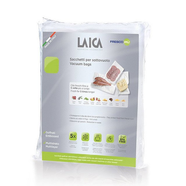 Laica Bolsas para envasar al vacío VT3504 20 x 28 cm (50 unidades)
