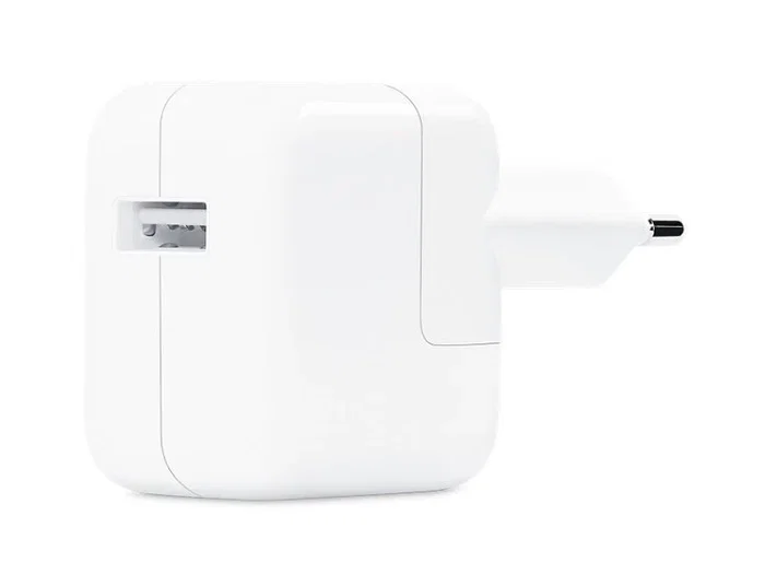 Apple MGN03ZM/A Adaptador de Corriente 12W USB, Cargador de Pared Blanco, Compatible con iPhone, iPad, Apple Watch