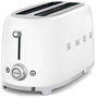 Smeg TSF02WHEU Tostadora de ranura larga, Blanco