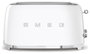 Smeg TSF02WHEU Tostadora de ranura larga, Blanco
