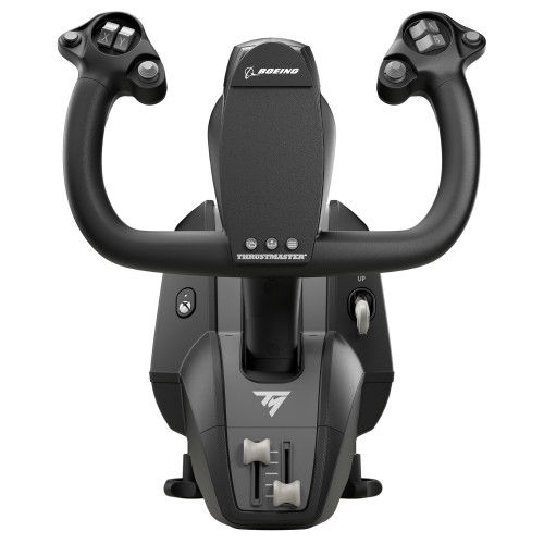 Thrustmaster 4460210 TCA Yoke Pack Boeing Edition, Controlador Yoke de Avión para PC, Negro